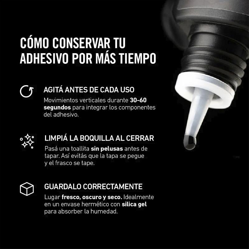ADHESIVO PARA EXTENSIONES DE PESTAÑAS | CRYSTAL | 3gr - Imagen 3