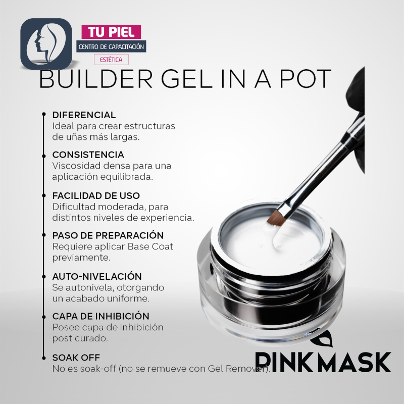 BUILDER GEL IN A POT - NATURAL SOLE - Imagen 5