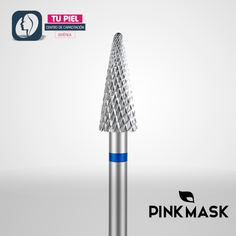 CARBIDE BIT CONE NIB BLUE | FRESA CARBURO CONICA AZUL | FRESAS125 - Imagen 1