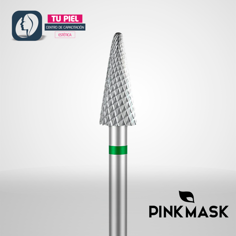 CARBIDE BIT CONE NIB GREEN | FRESA CARBURO CONICA VERDE | FRESAS126 - Imagen 1
