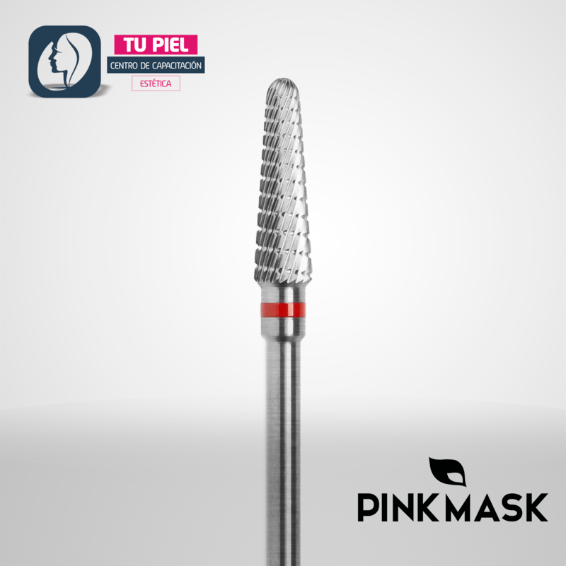 CARBIDE BIT FRUSTUM RED | FRESA CARBURO TRONCOCONICA ROJA | FRESAS114 - Imagen 1
