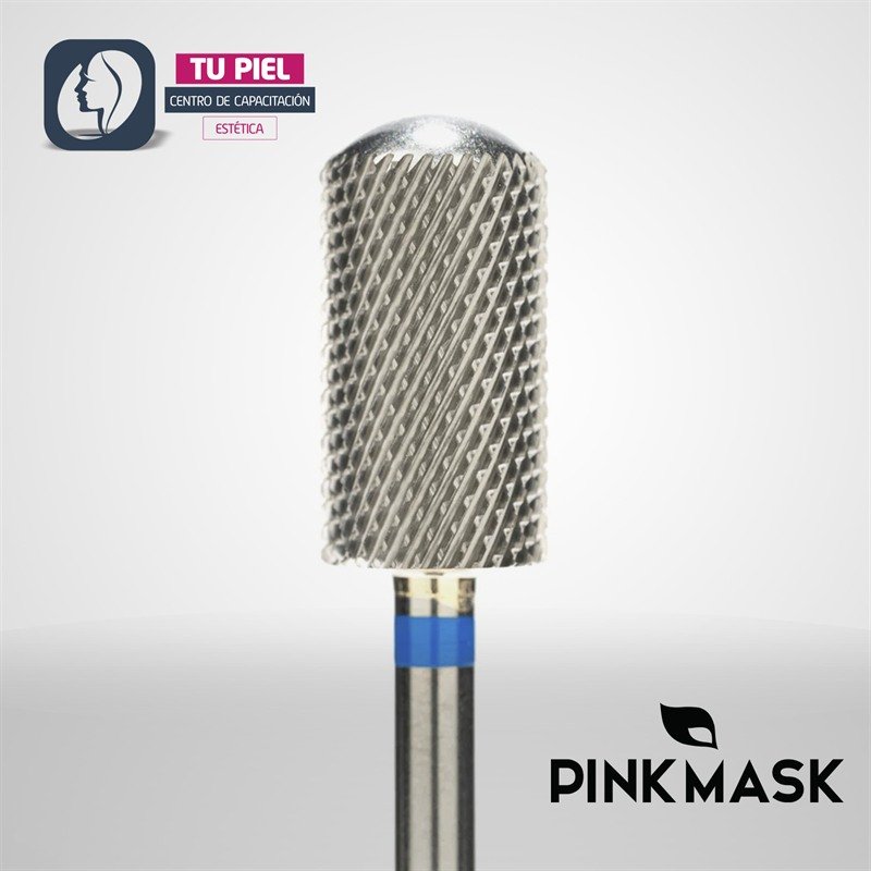 CARBIDE BIT LARGE BARREL SMOOTH TOP 6.6 BLUE | FRESA CARBURO BARRIL GRANDE PUNTA ROMA 6.6 AZUL | FRESAS106