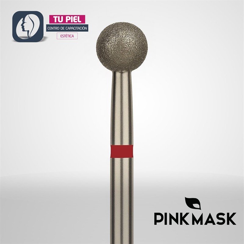 DIAMOND BIT BALL 5.0 RED | FRESA DIAMANTE ESFERICA 5.0 ROJA | FRESAS033