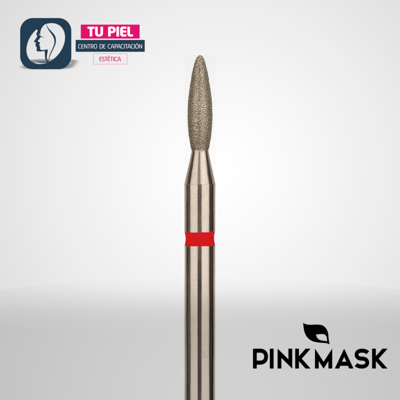 DIAMOND BIT FLAME RED | FRESA DIAMANTE LLAMA ROJA | FRESAS023 - Imagen 1
