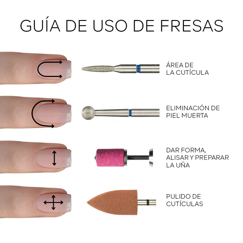 DIAMOND BIT FLAME RED | FRESA DIAMANTE LLAMA ROJA | FRESAS023 - Imagen 4