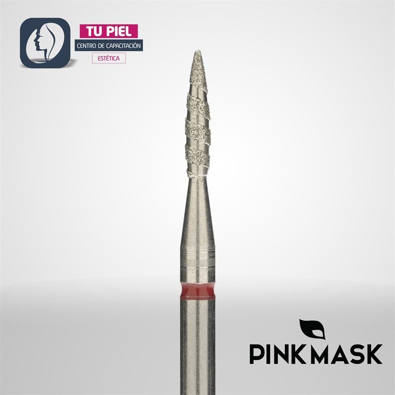 DIAMOND BIT UNICORN FLAME 1.8 RED | FRESA DIAMANTE FLAMA UNICORNIO 1.8 ROJA | FRESAS009 - Imagen 1