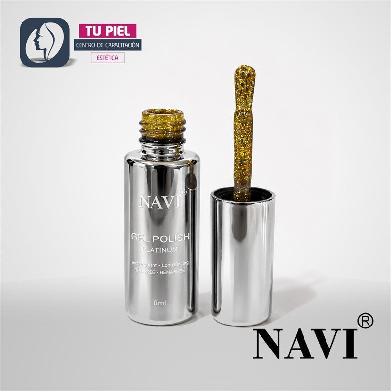 ESMALTE SEMI PERMANENTE | Navi Platinum 03 | 8 ml - Imagen 1