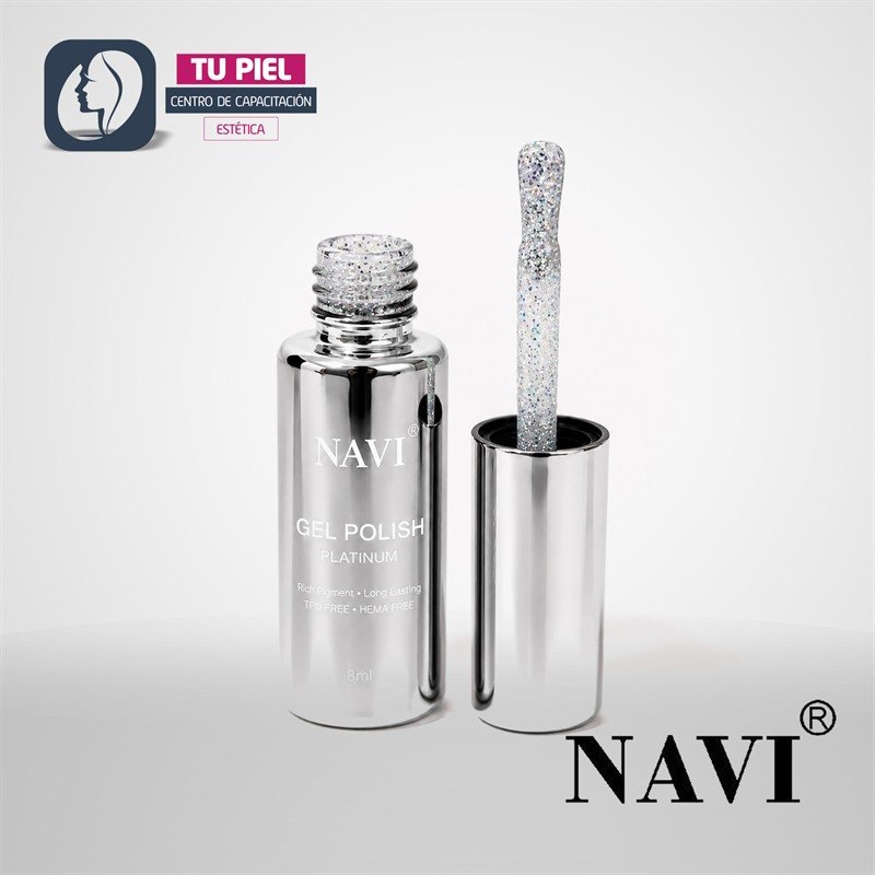 ESMALTE SEMI PERMANENTE | Navi Platinum 13 | 8 ml