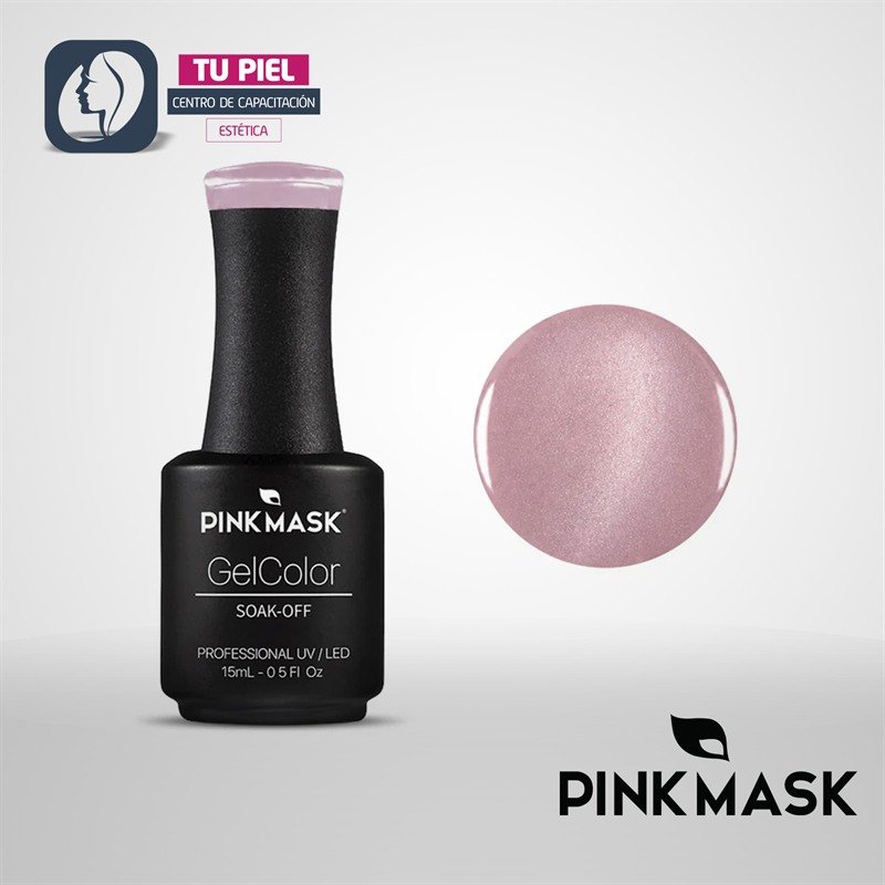 GEL COLOR | BLUSH AURA COL. PASTEL CAT EYE | 15ML | COD647 - Imagen 1