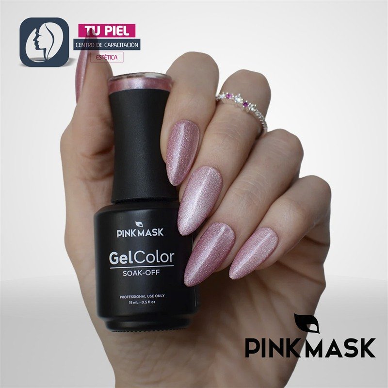 GEL COLOR | BLUSH AURA COL. PASTEL CAT EYE | 15ML | COD647 - Imagen 4