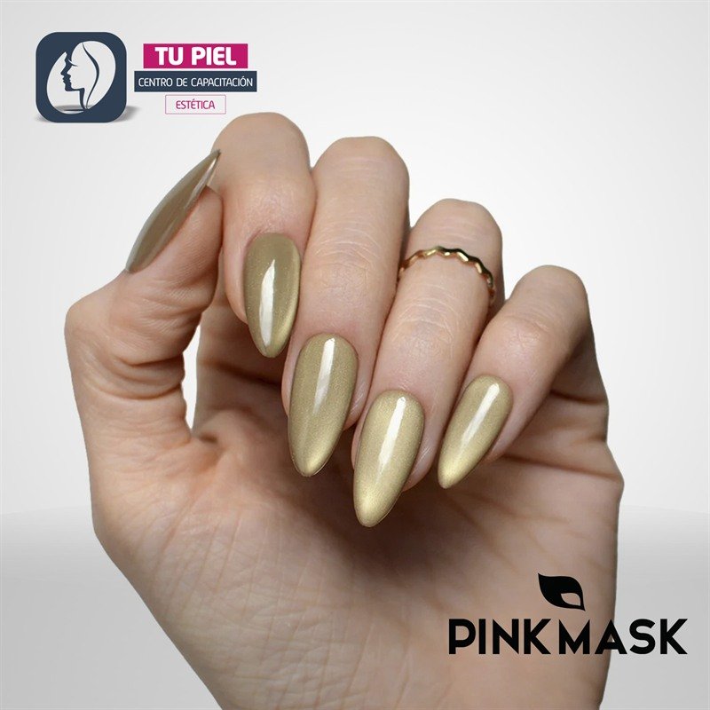 GEL COLOR | GOLDEN HALO COL. CRYSTAL NUDE CAT EYE | 15ML | COD640 - Imagen 3