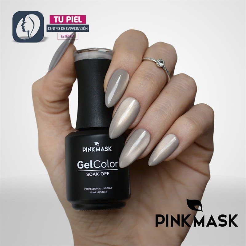 GEL COLOR | ICY CRYSTAL COL. CRYSTAL NUDE CAT EYE | 15ML | COD639 - Imagen 4