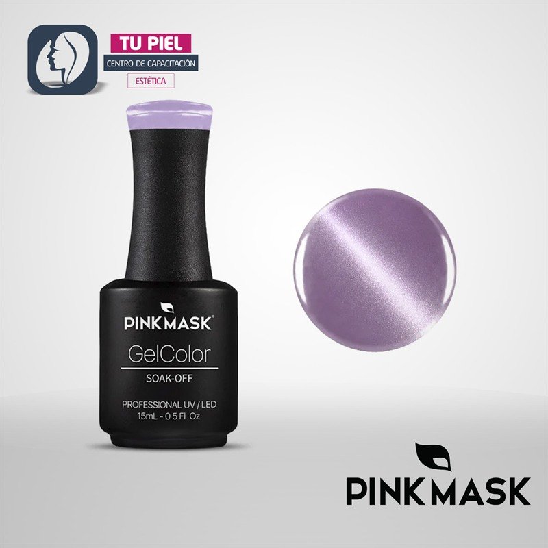 GEL COLOR | LAVENDER HALO COL. PASTEL CAT EYE | 15ML | COD648 - Imagen 1