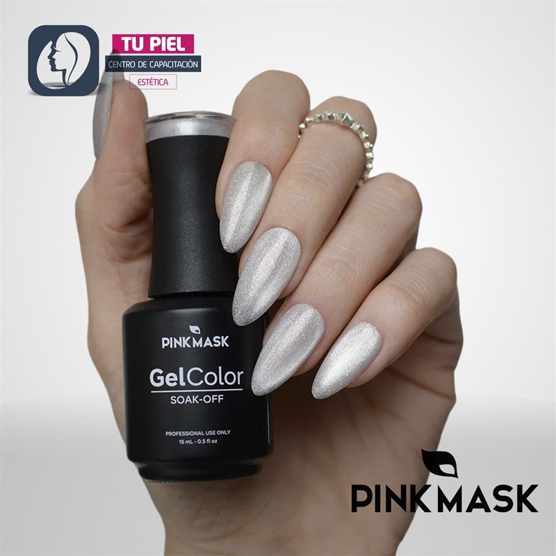 GEL COLOR | MOON DUST COL. PASTEL CAT EYE | 15ML | COD645 - Imagen 4