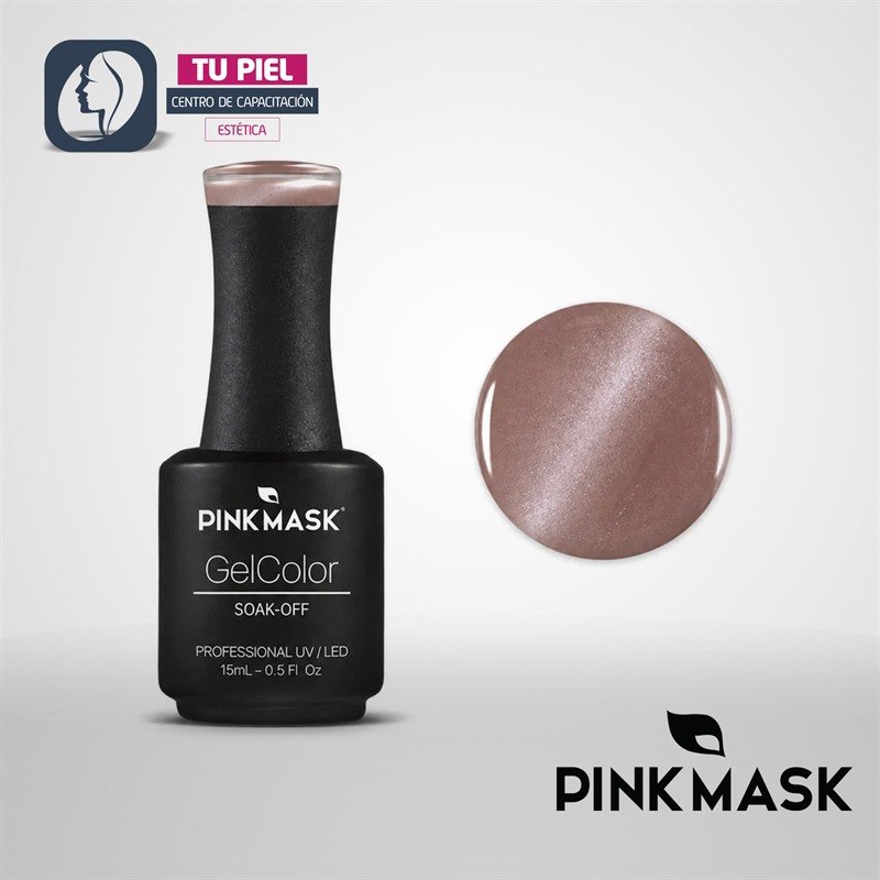 GEL COLOR | NUDE RADIANCE COL. CRYSTAL NUDE CAT EYE | 15ML | COD644 - Imagen 1