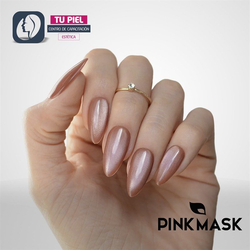 GEL COLOR | NUDE RADIANCE COL. CRYSTAL NUDE CAT EYE | 15ML | COD644 - Imagen 3