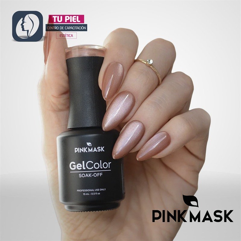 GEL COLOR | NUDE RADIANCE COL. CRYSTAL NUDE CAT EYE | 15ML | COD644 - Imagen 4