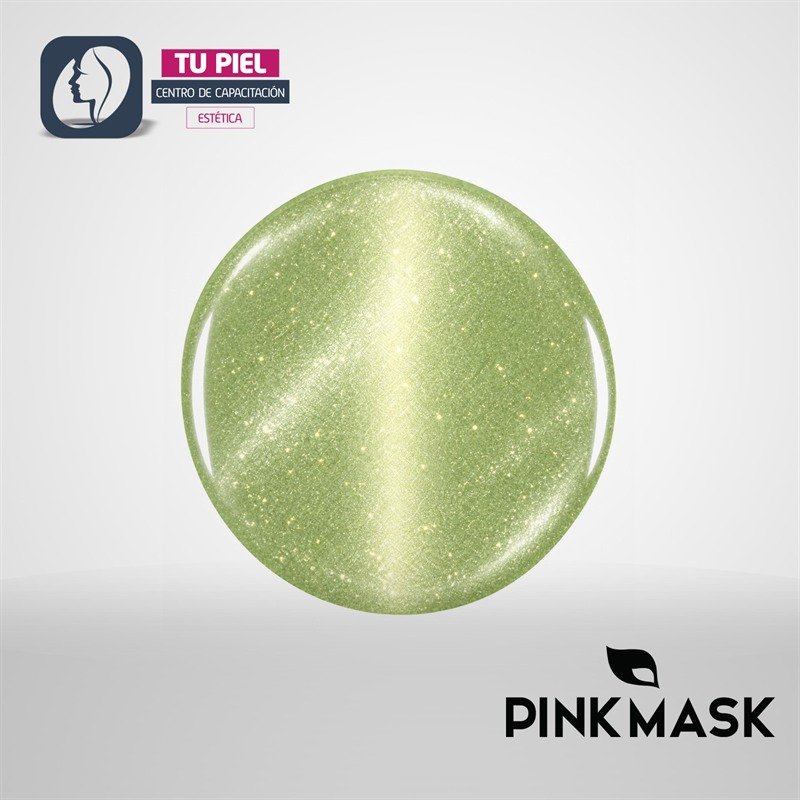 GEL COLOR | PISTACCHIO GLOW COL. PASTEL CAT EYE | 15ML | COD650 - Imagen 2
