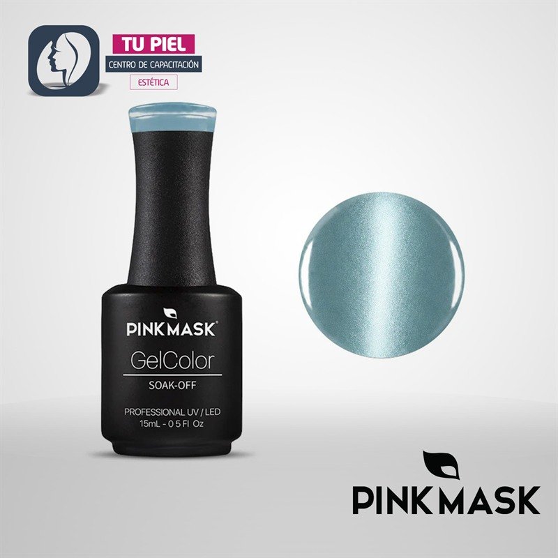 GEL COLOR | SEAFOAM GLEAM COL. PASTEL CAT EYE | 15ML | COD649 - Imagen 1