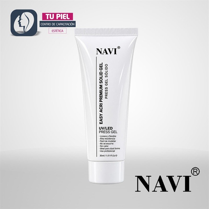 NAVI PRESS GEL SÓLIDO | Easy Acri Premium | 30 ml - Imagen 1