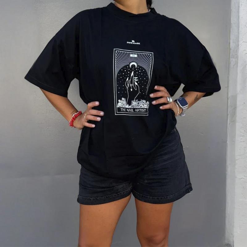 REMERA TAROT OVERSIZE | TALLE M - Imagen 2