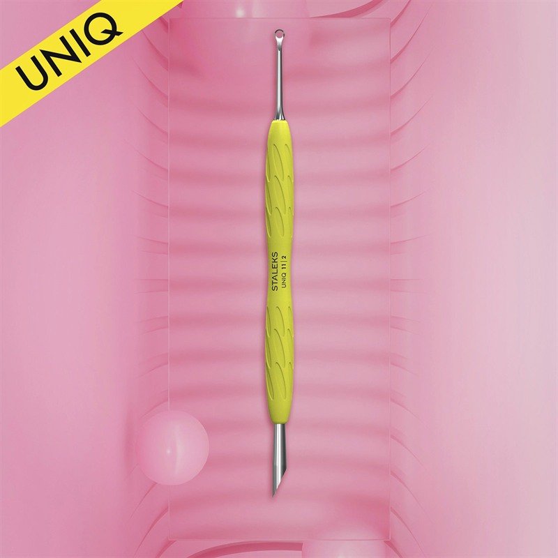 REPUJADOR CON MANGO DE SILICONA UNIQ 11 TIPO 2 AMARILLO | PQ112Y - Imagen 1