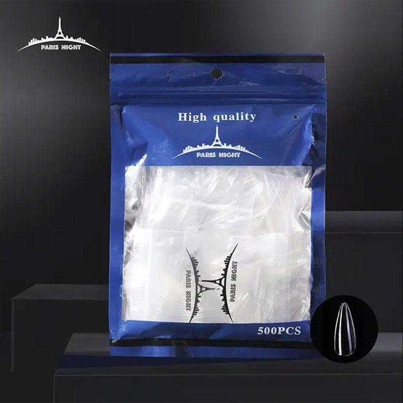 TIPS SOFT GEL STILETTO SURTIDO x500 EN BOLSA - Imagen 2