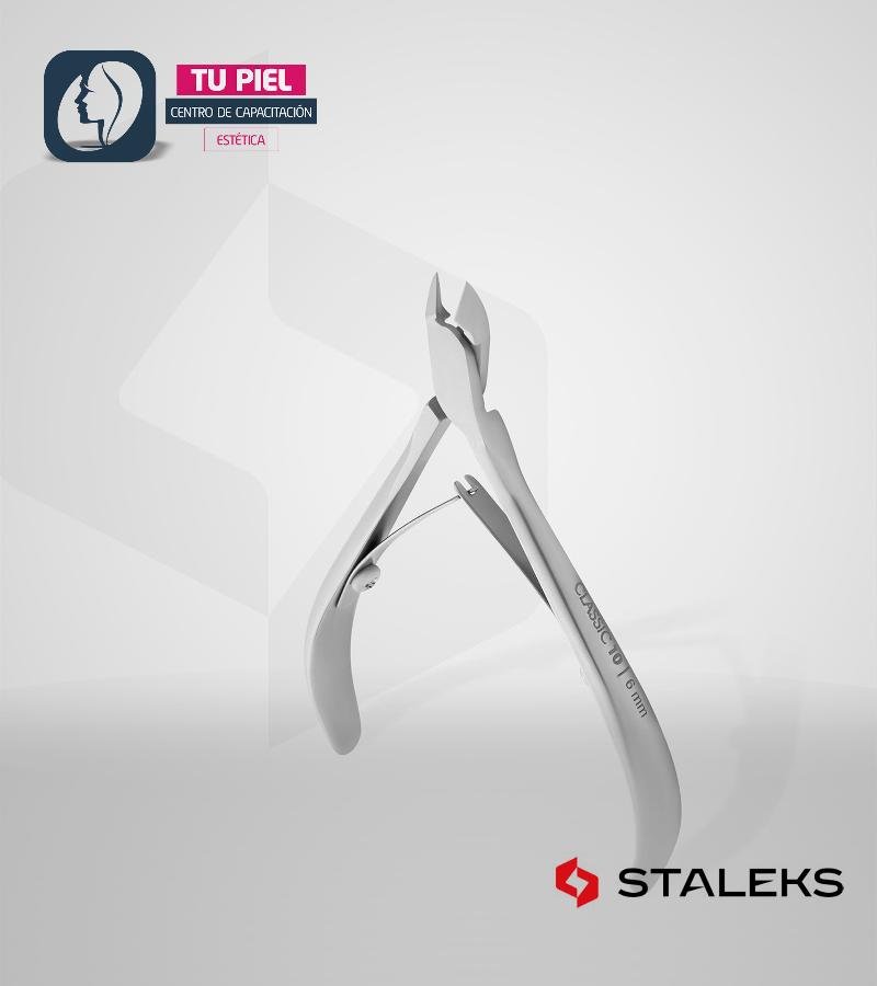 ALICATE PARA CUTÍCULAS CLASSIC 10 6mm NC106
