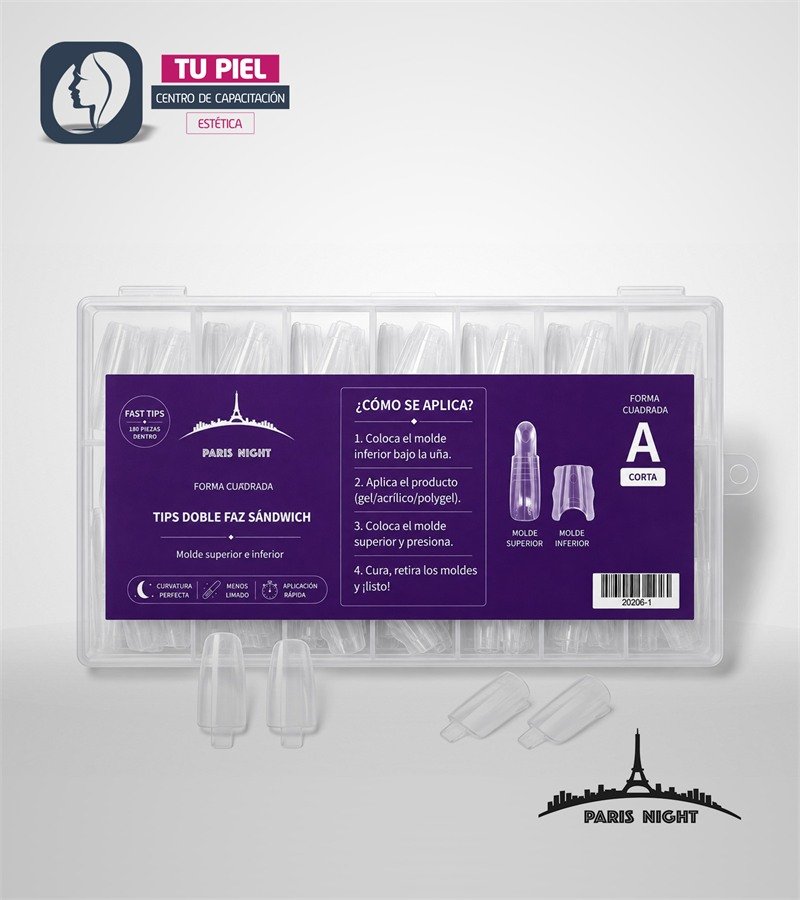 CAPSULA DUAL SANDWICH CUADRADA CORTA | 20206.1