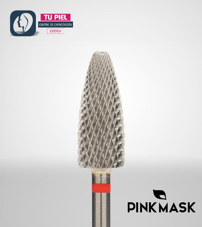 CARBIDE BIT UPGRADE FLAME RED | FRESA CARBURO CONICA ROJA | FRESAS103