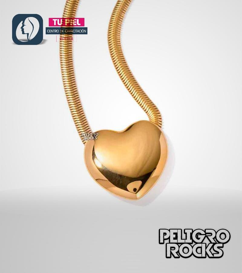 COLLAR GOLD LOVE x1u