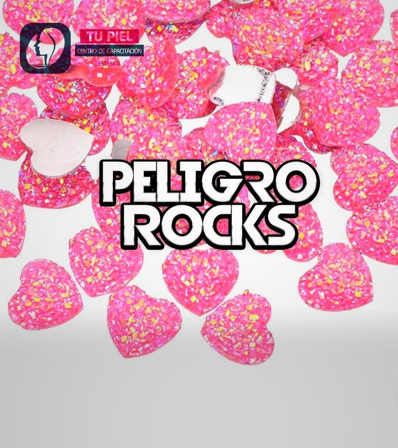 CORAZON GLITTER FUCSIA x unidad