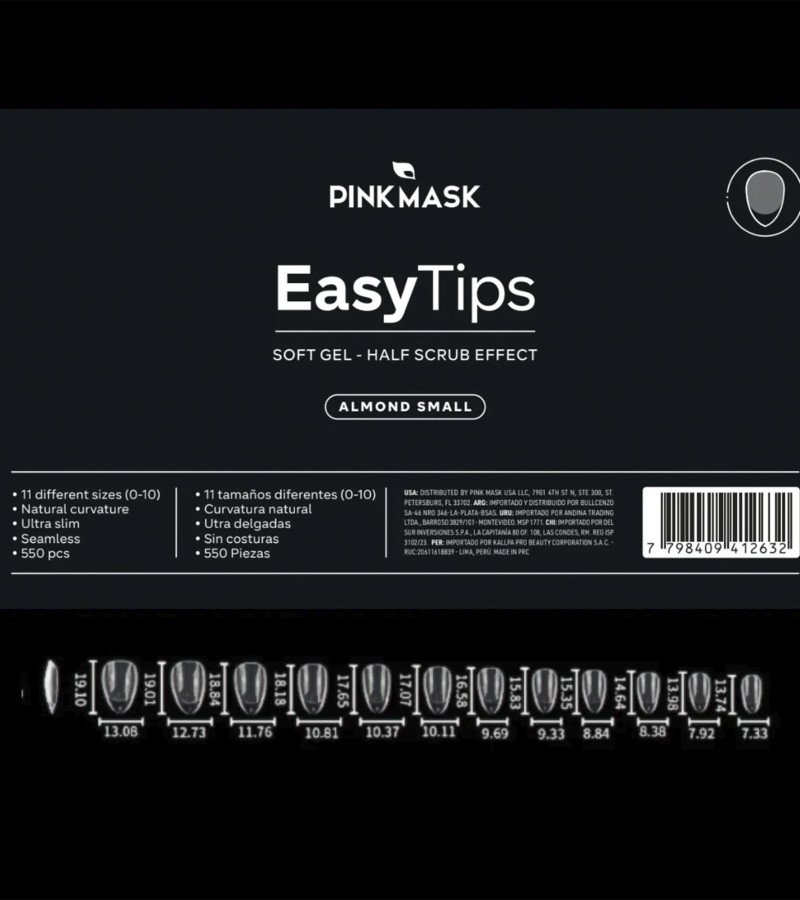 EASY TIPS ALMENDRA CORTO || ALMOND SMALL