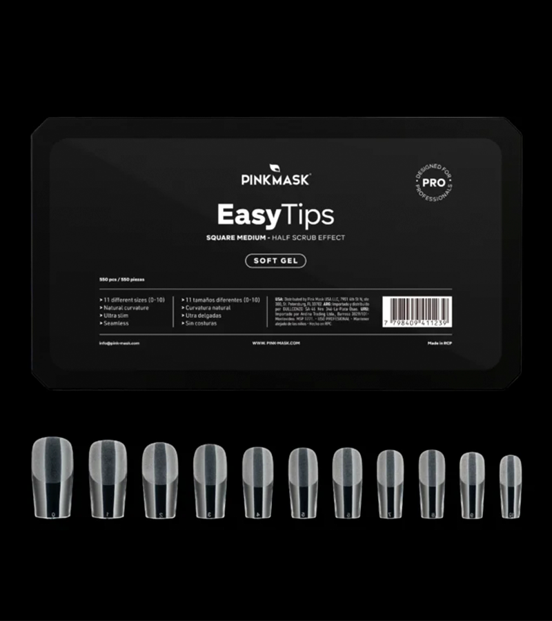 EASY TIPS CUADRADAS MEDIO || SQUARE MEDIUM