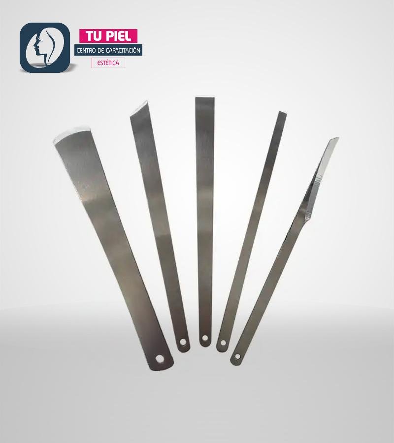 ESCALPELO | FORMON | CUCHILLO | KIT PEDICURIA 5 UNIDADES