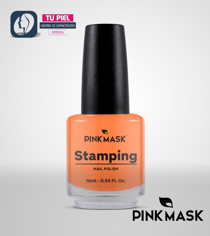 ESMALTE PARA STAMPING NARANJA ESMSTA028