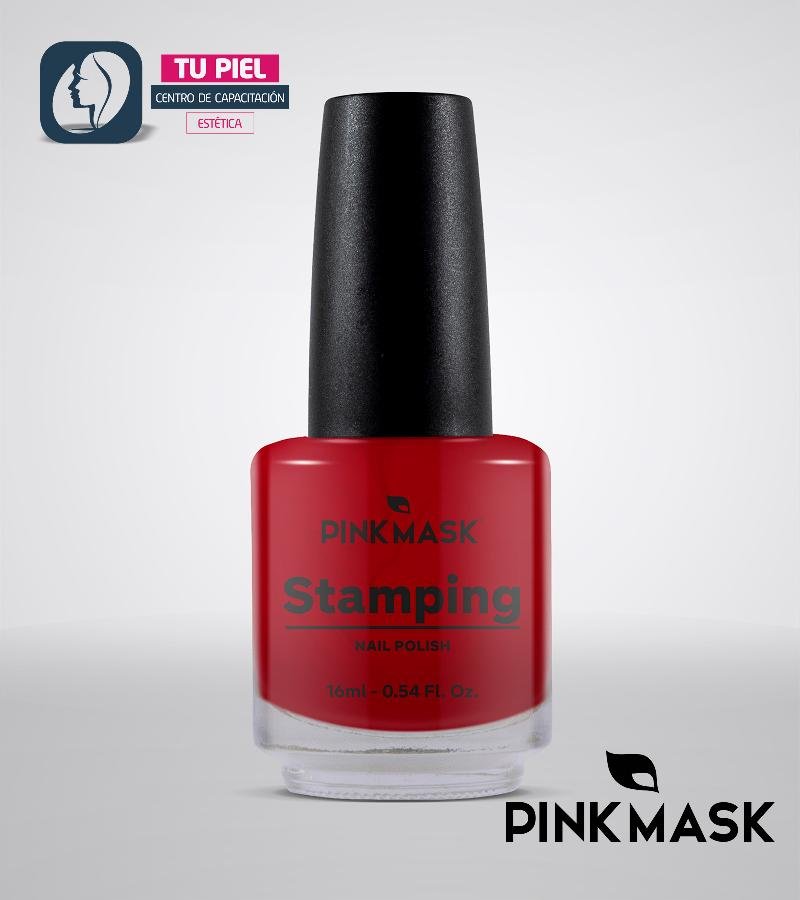 ESMALTE PARA STAMPING ROJO ESMSTA008