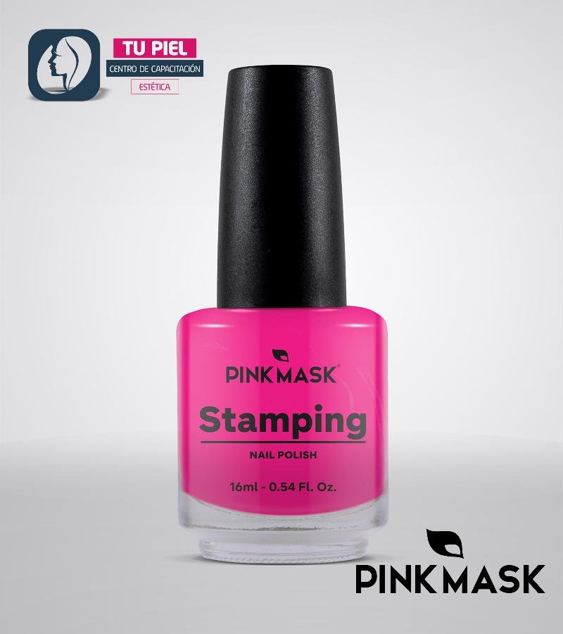 ESMALTE PARA STAMPING ROSA CHICLE ESMSTA006