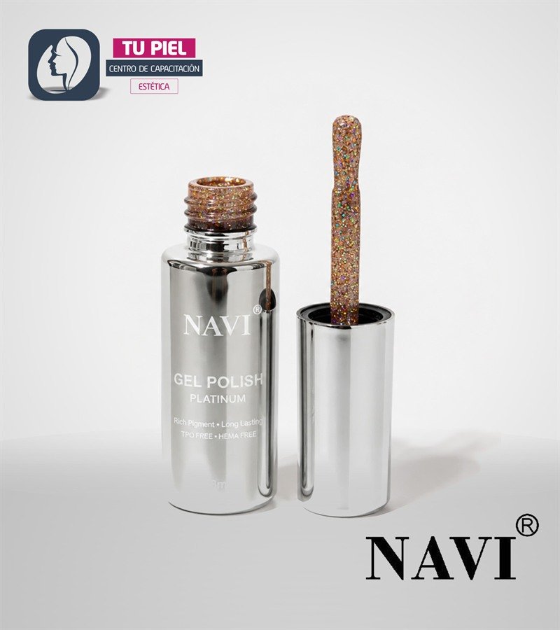 ESMALTE SEMI PERMANENTE | Navi Platinum 02 | 8 ml