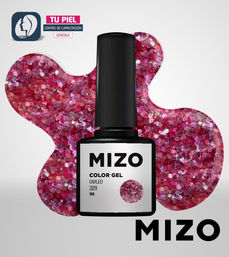 ESMALTE SEMIPERMANENTE x8 ml | TONO 329 | MIZO