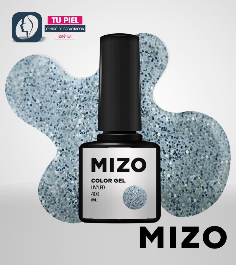 ESMALTE SEMIPERMANENTE x8 ml | TONO 406 | MIZO