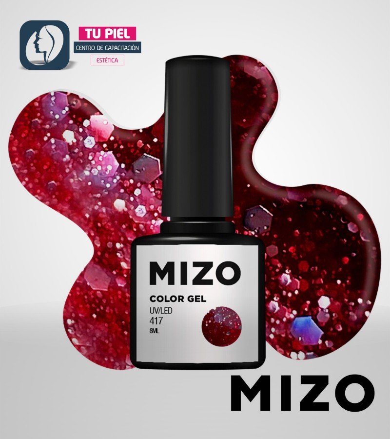 ESMALTE SEMIPERMANENTE x8 ml | TONO 417 | MIZO