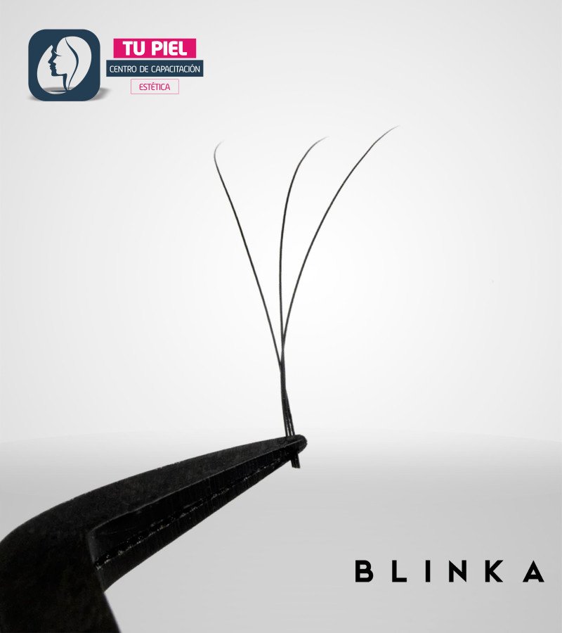 EYELASH EXTENSION | D CURL | 0,07 | 3D CLOVER | 9mm | 3DD07-9MM