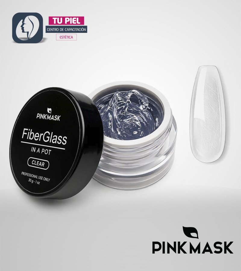 FIBER GLASS IN A POT | CLEAR | GEL CON FIBRA DE VIDRIO