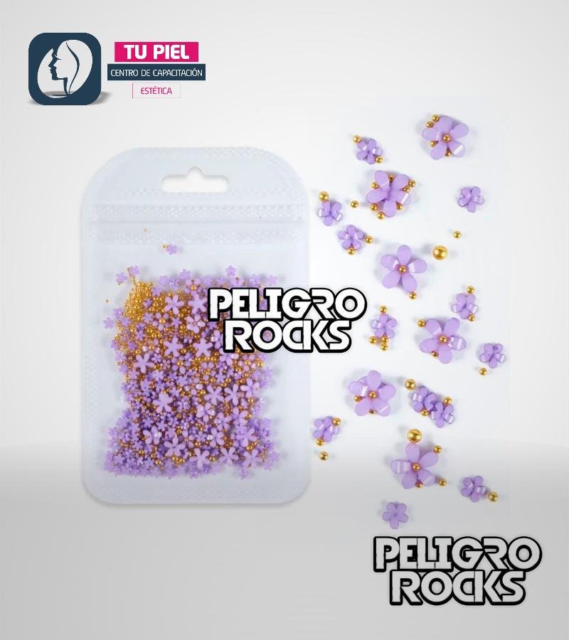 FLORES LILA CAVIAR DORADO x30u