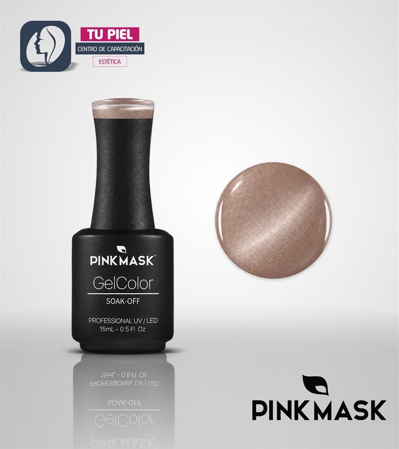 GEL COLOR | PEACH GLOW COL. CRYSTAL NUDE CAT EYE | 15ML | COD642
