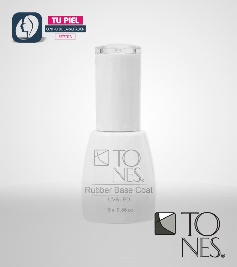 GEL POLISH BASE COAT RUBBER | Tones | Base gel profesional para uñas