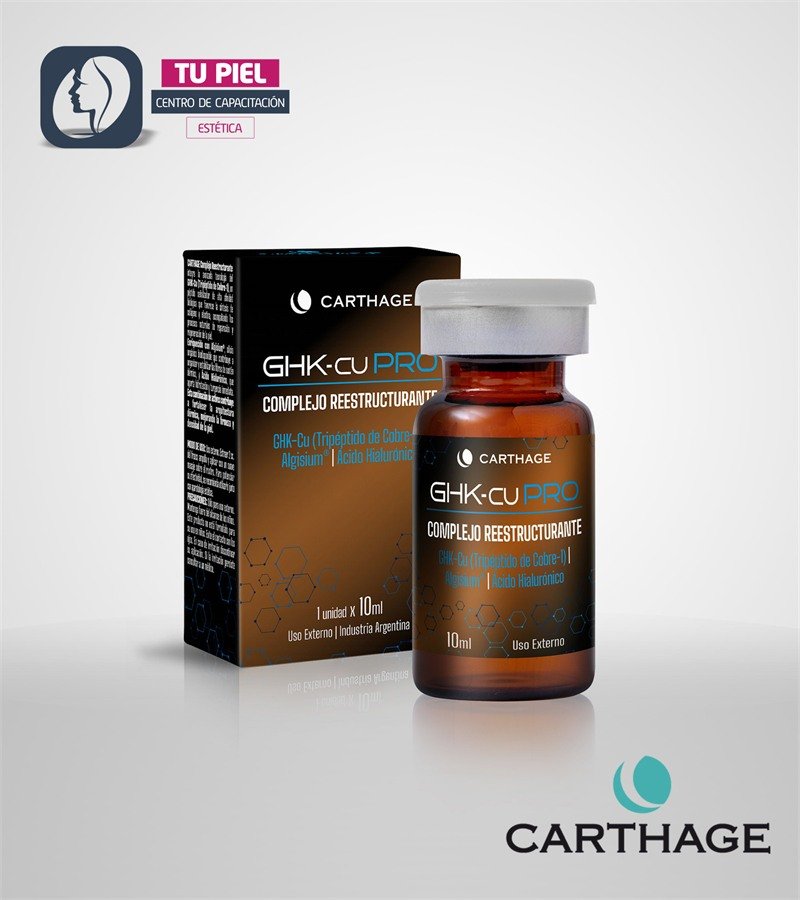GHK-CU PRO | COMPLEJO REESTRUCTURANTE | Tripéptido de Cobre-1 · Algisium · Ácido Hialurónico