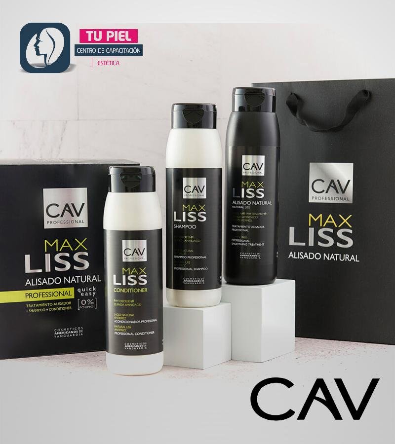 KIT PROFESIONAL ALISADO NATURAL MAXLISS CAV