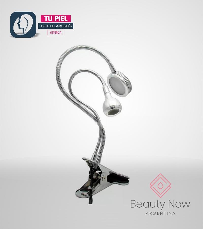 LAMPARA LED DE MESA 2 EN 1